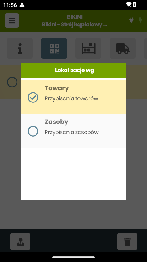 Wybór typu lokalizacji