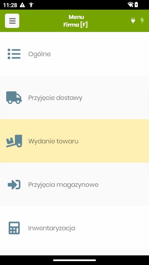 Menu główne