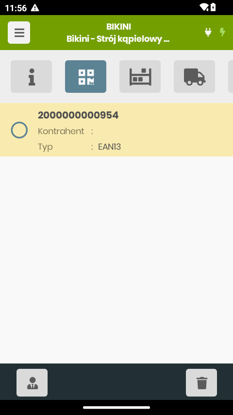 Lista kodów kreskowych towaru